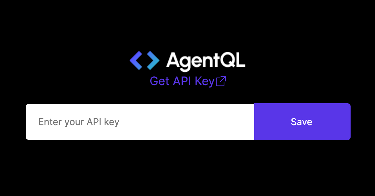 AgentQL tab